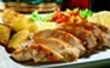 4 Chicken Pieces With Barbecue Sauce