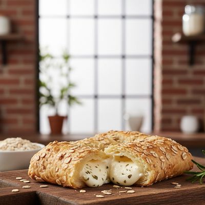 Oatmeal Pate Piece With Cheese