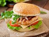Piece Of Chicken Burger