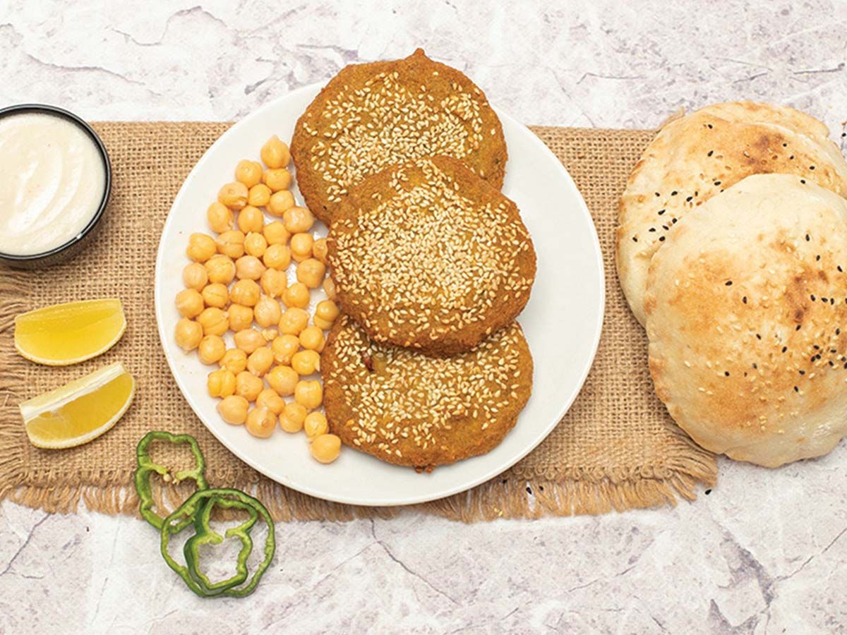regular stuffed falafel piece
