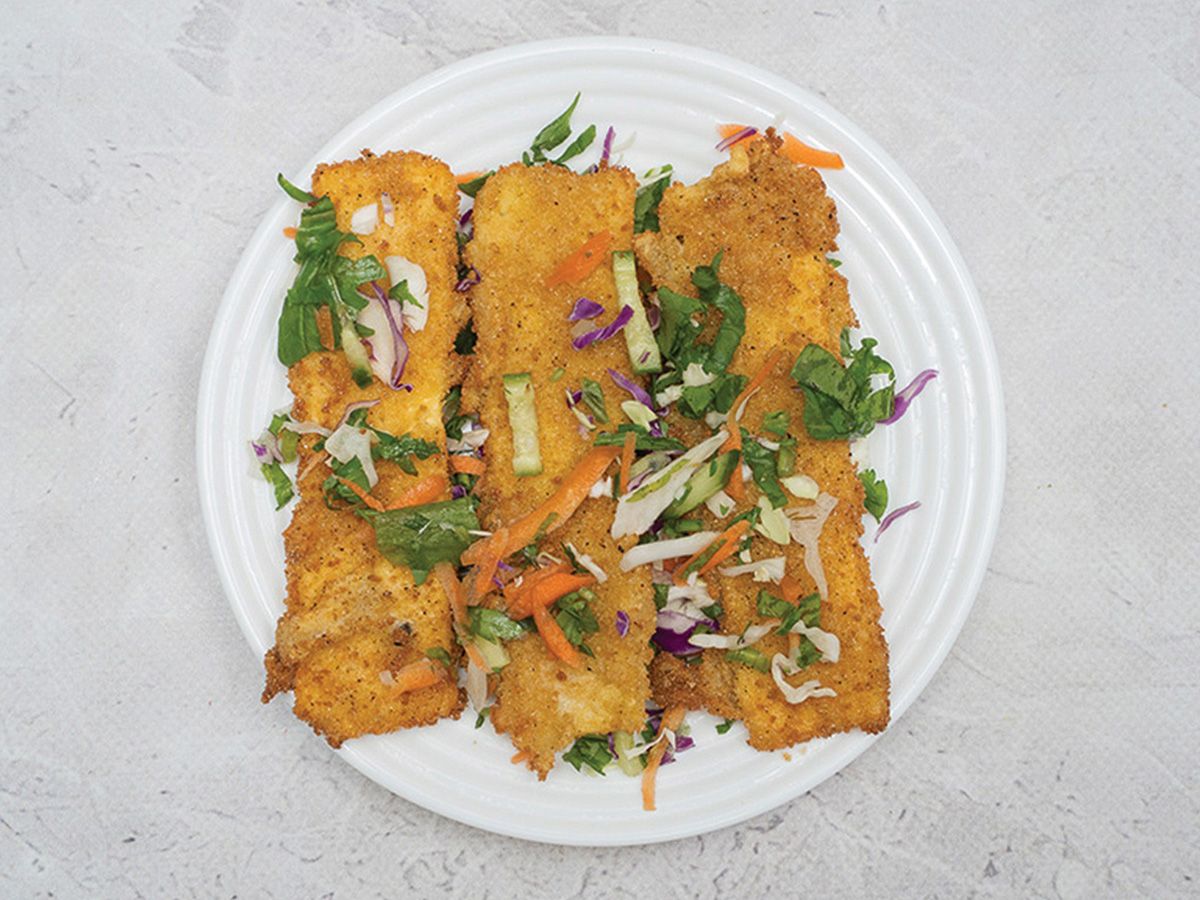 potato pane piece