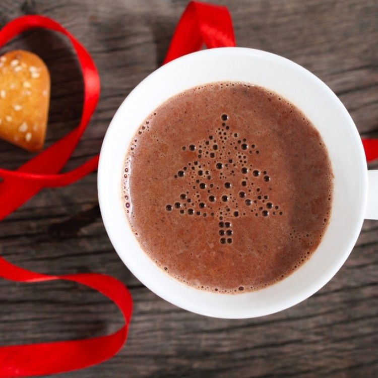 Special Coffee With Nutella Chocolate