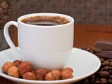 Hazelnut coffee