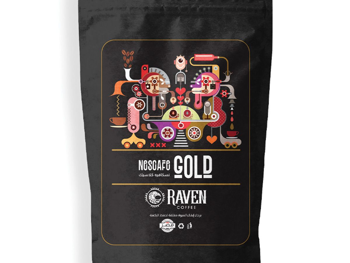 Raven Instant Coffee Gold 100gm
