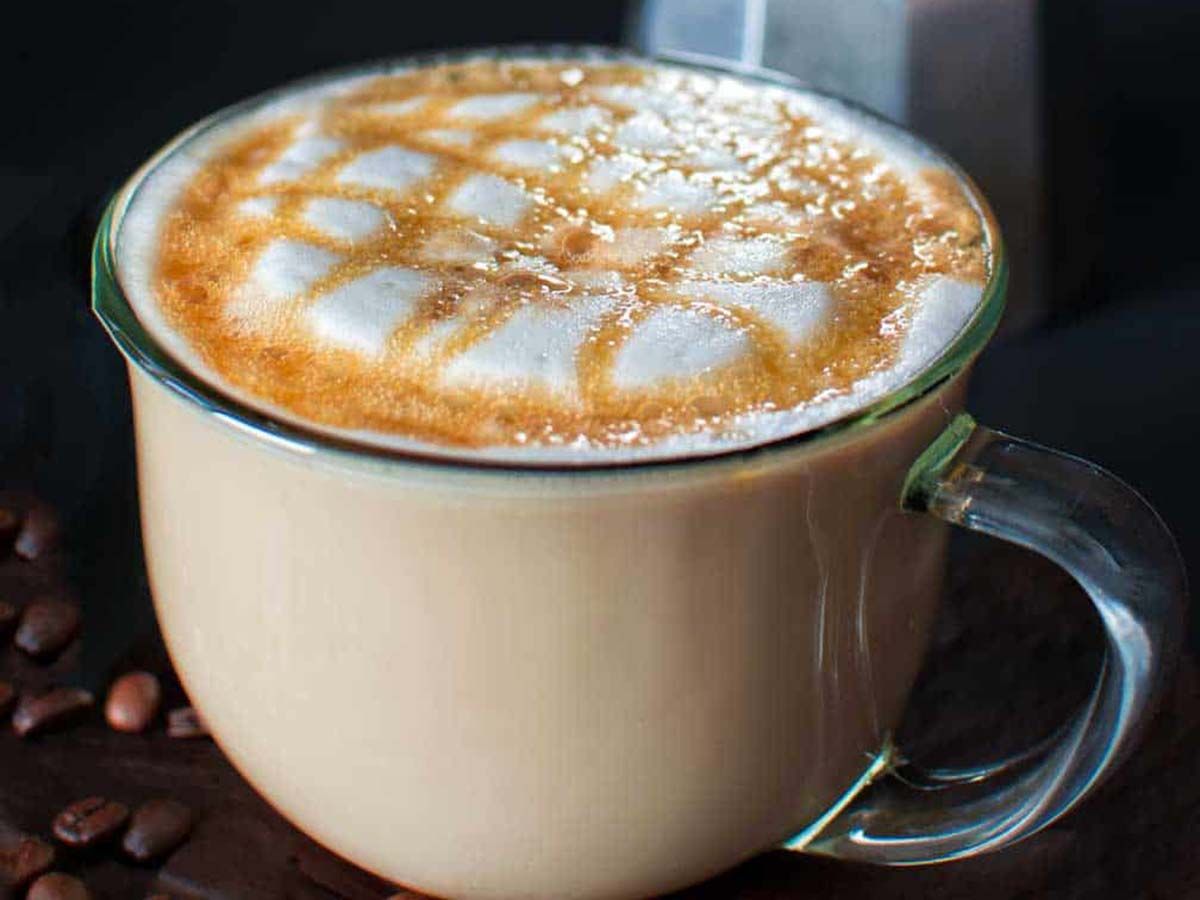 Caramel coffee