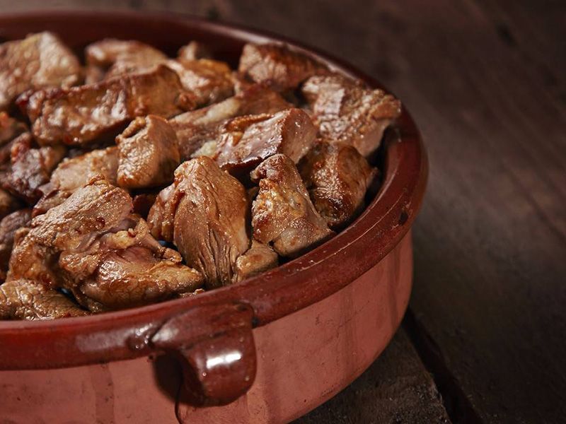Veal Cubes with Potatoes