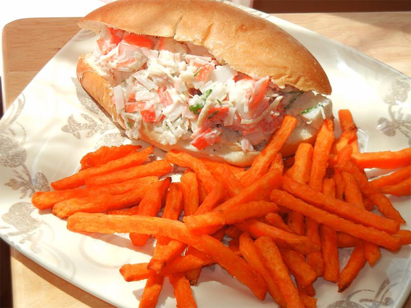 Crabs Sandwich With Khalta