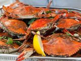 Grilled crab