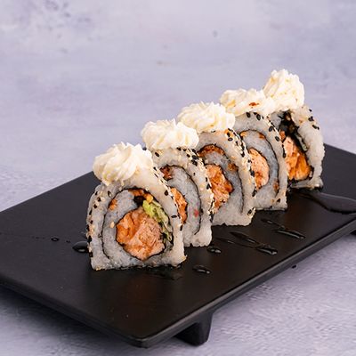 Katsu sake Bermuda Rolls