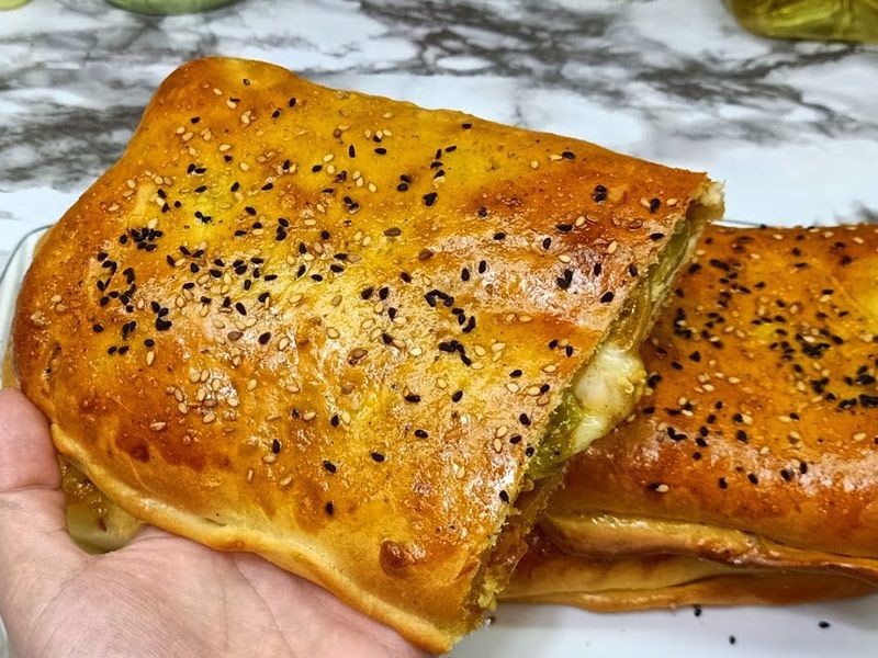 Crispy Chicken Calzone