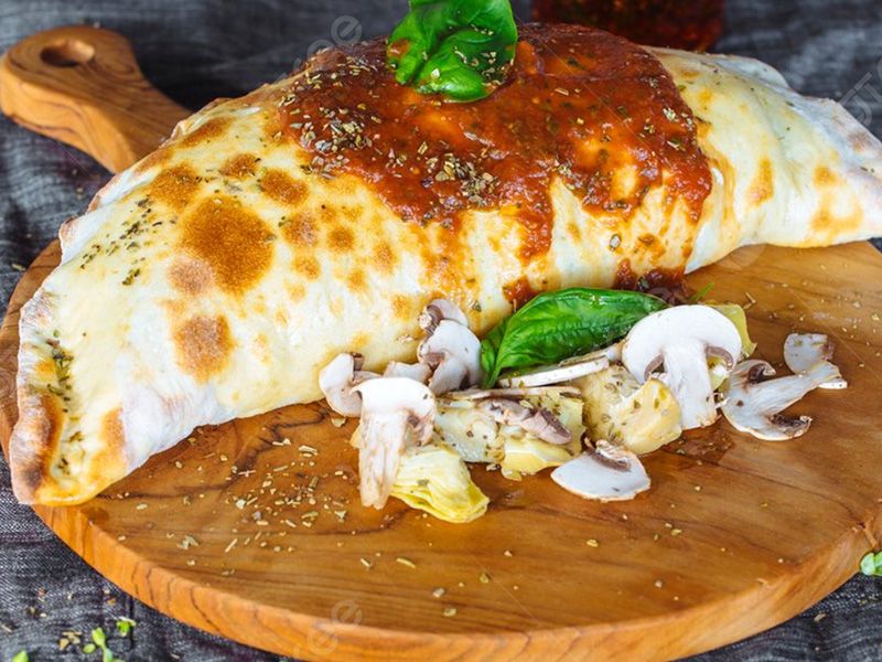 Mushroom Calzone