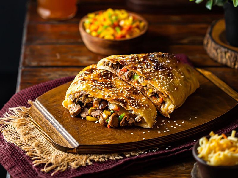 Pastrami Kiri Calzone