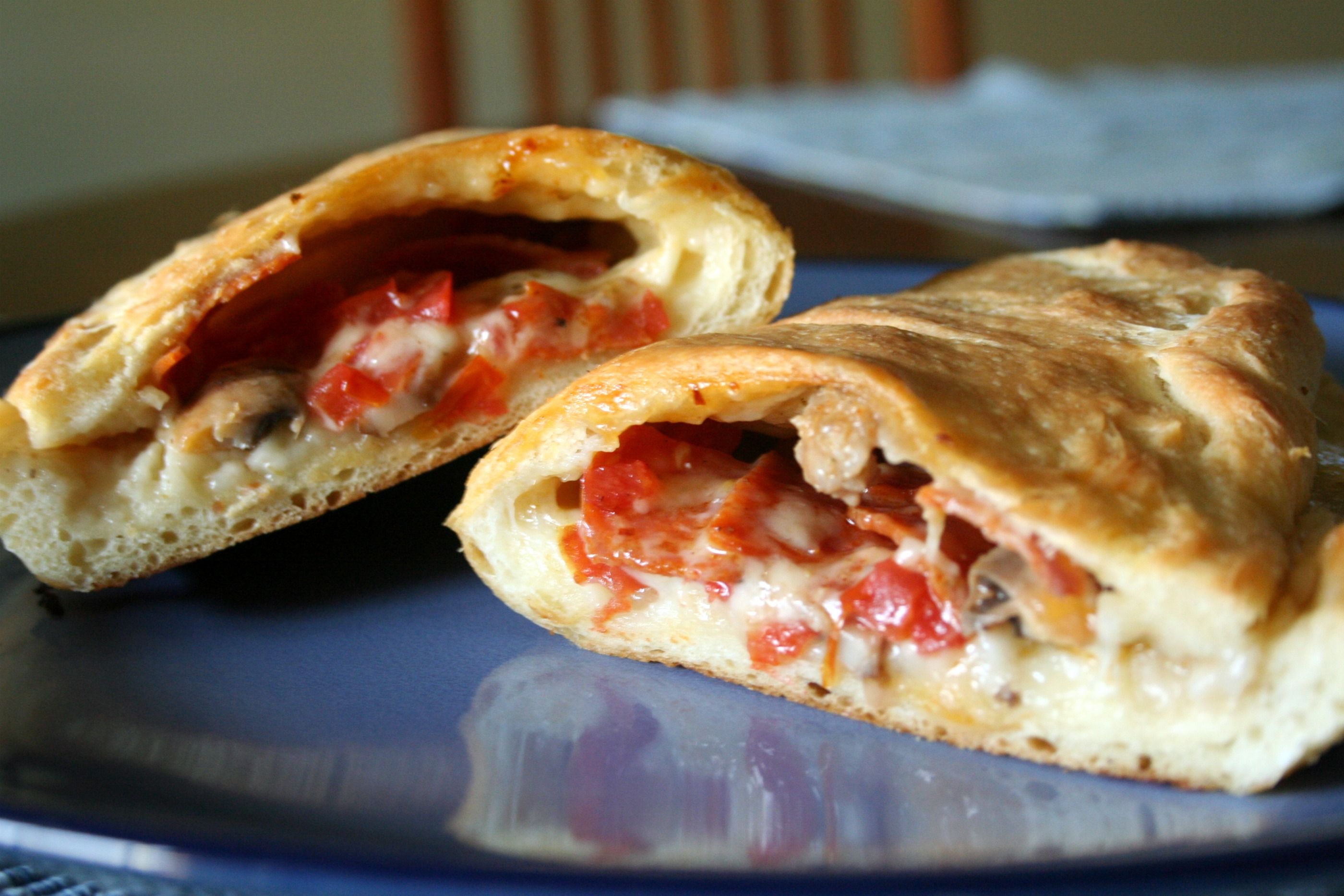 Oriental Sausage Calzone