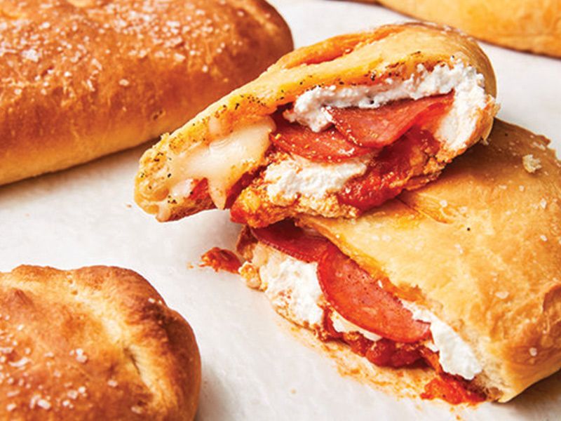 Salami Calzone