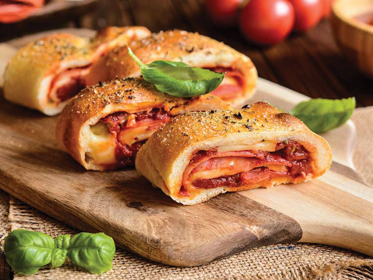 Salami Calzone