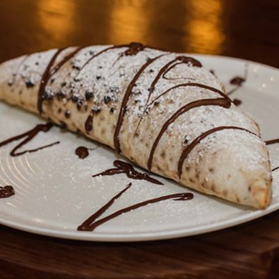 Chocolate Calzone Pizza