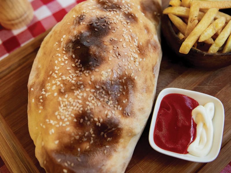 Mushroom Calzone