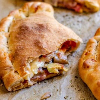 Hot Dog Calzone