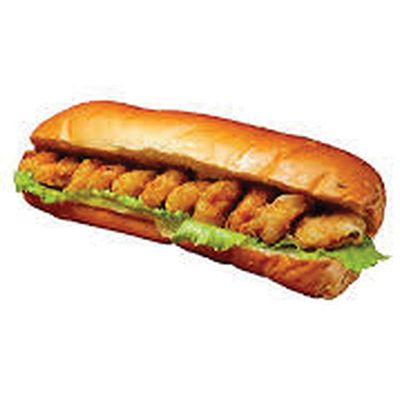Crab sticks sandwich