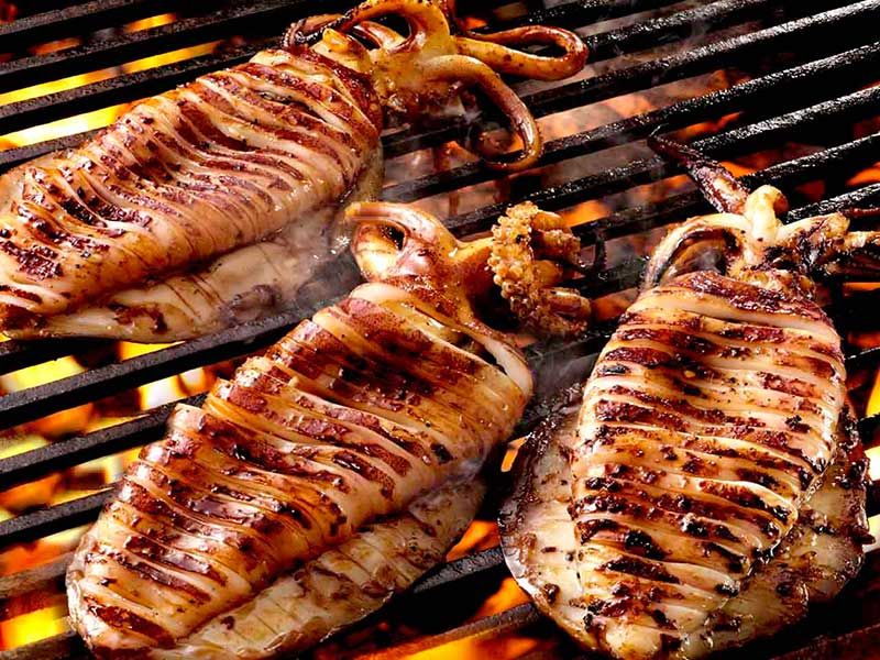 Grilled Calamari