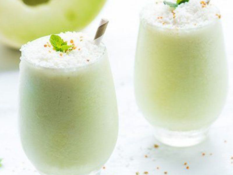 fresh cantaloupe Juice