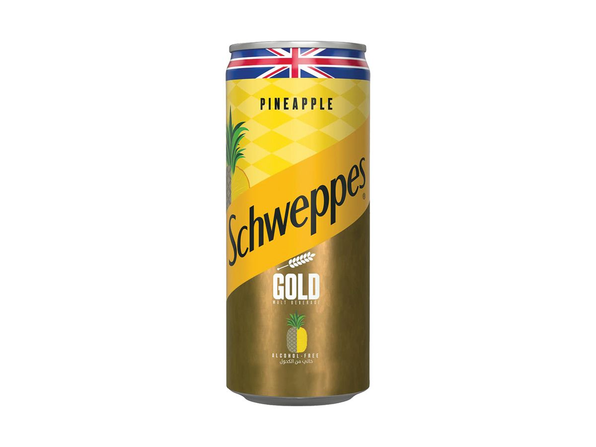 Schweppes Pineapple Star 320 ML can
