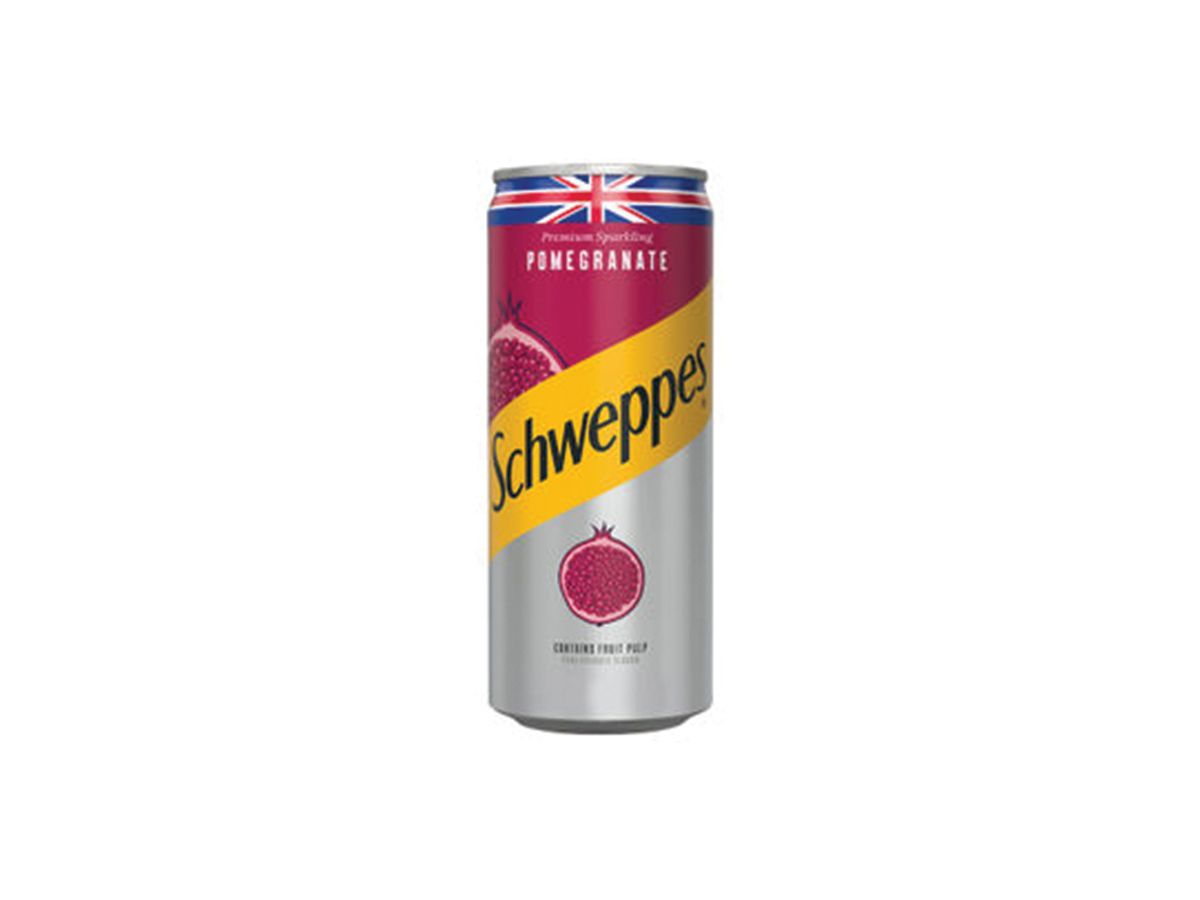 Schweppes pomegranate Star 320 ML can