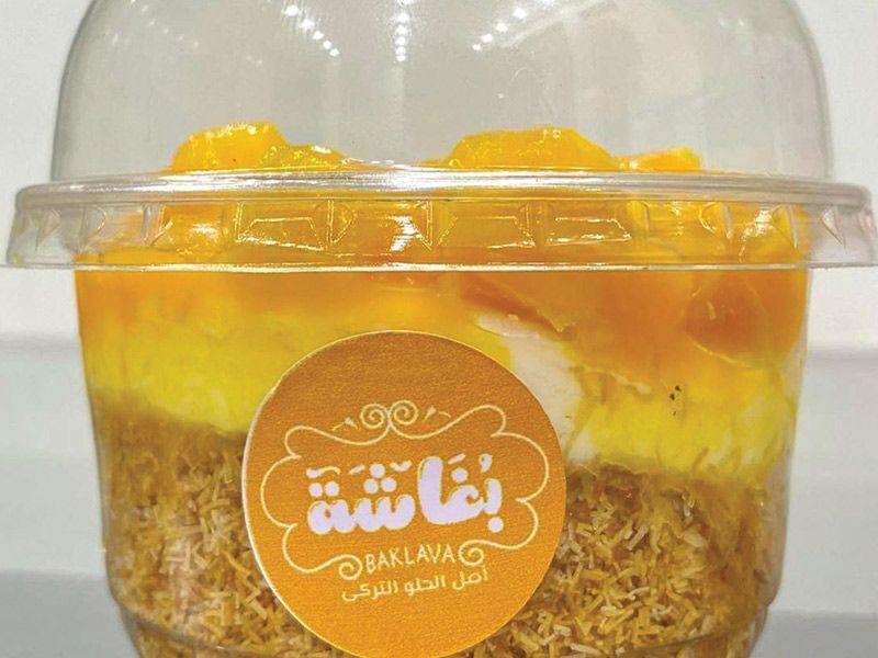 Mango Konafa Cup