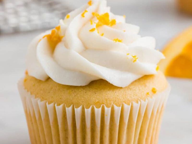 Orange Cup Cake