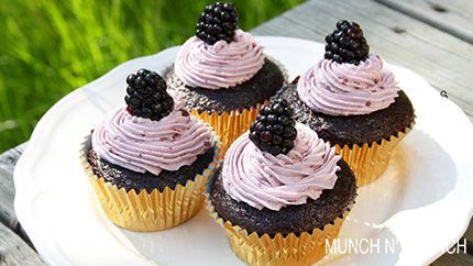 Blackberry Cupcake