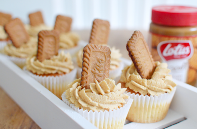 Lotus Madness Cupcake