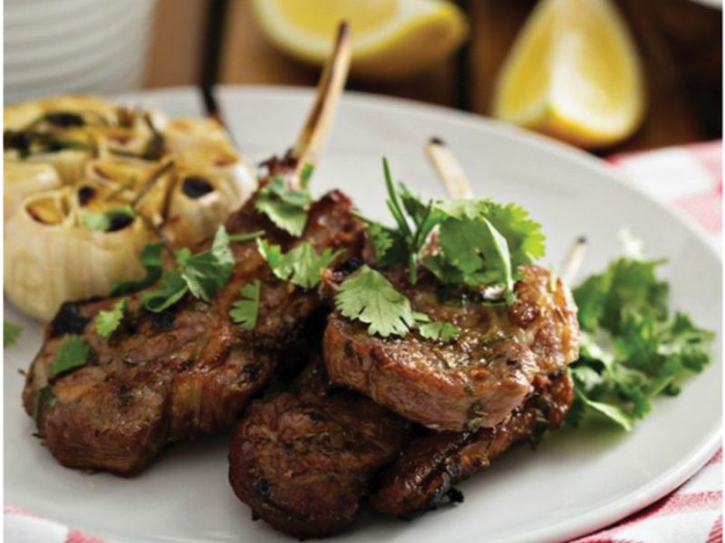 kebab and kofta meal