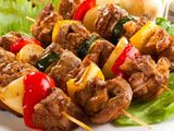 kebab Shokaf meat meal