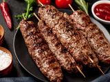 1/2 Kebab With Rice