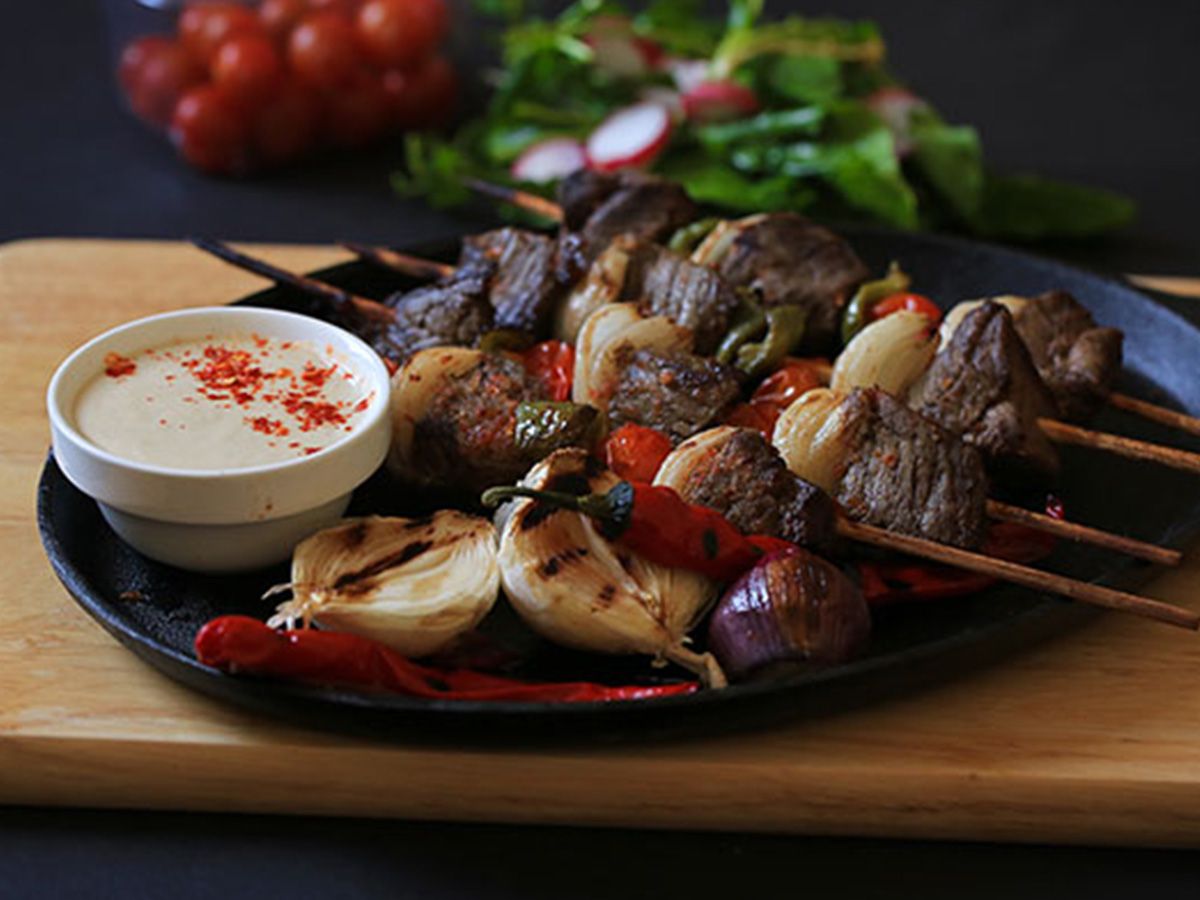 Veal kebab