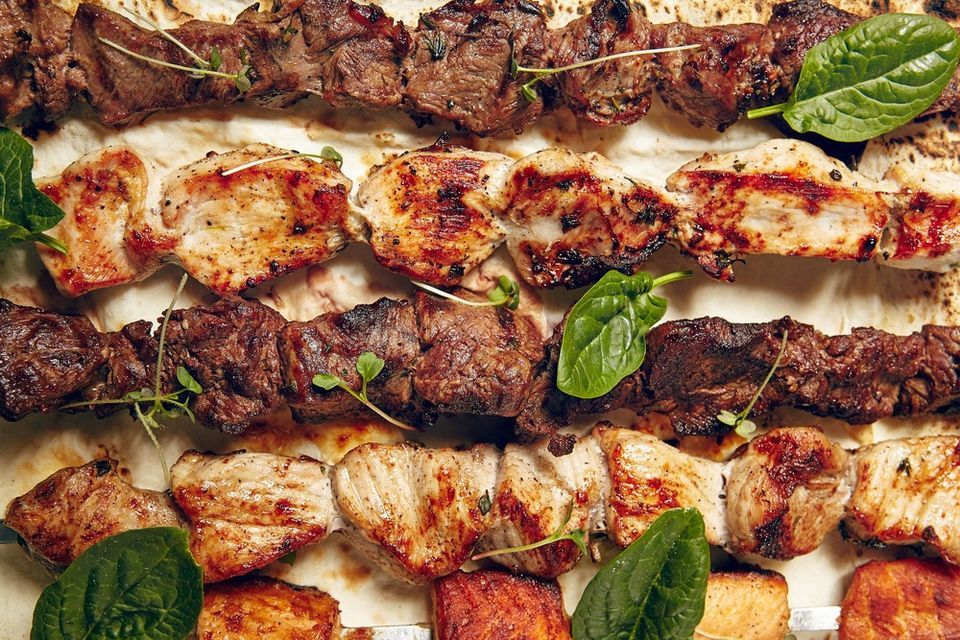 3/4 Kilo Grilled Mutton Kebab