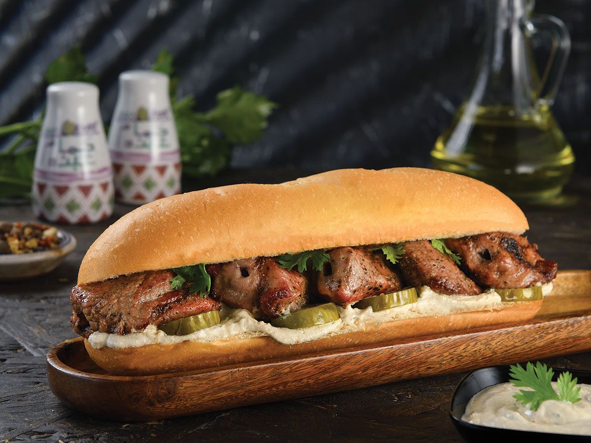 Mutton Kebab Sandwich