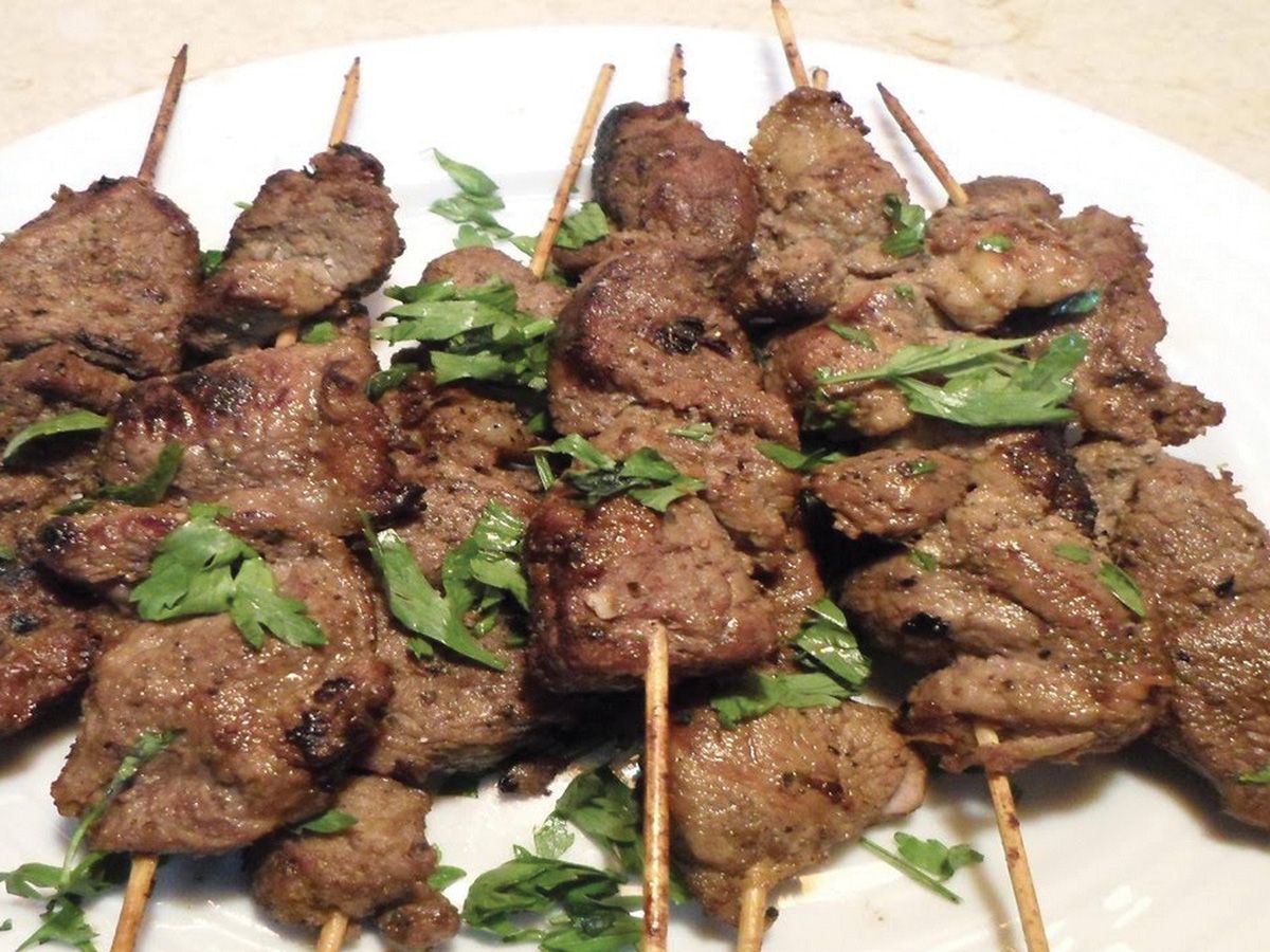 Lamb kebab