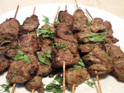 Grilled Veal Kebab