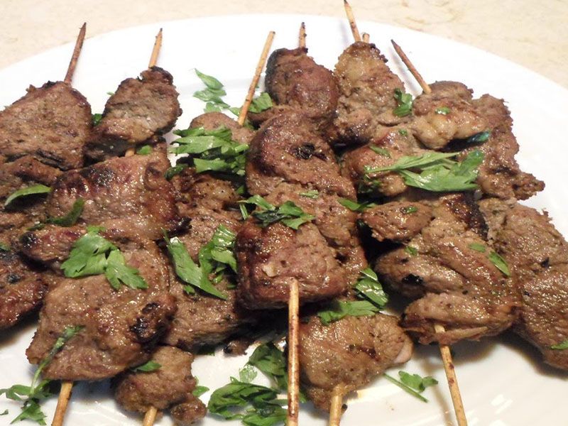 Grilled Mutton Kebab