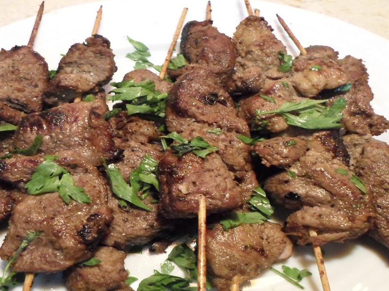 Grilled Mutton Kebab