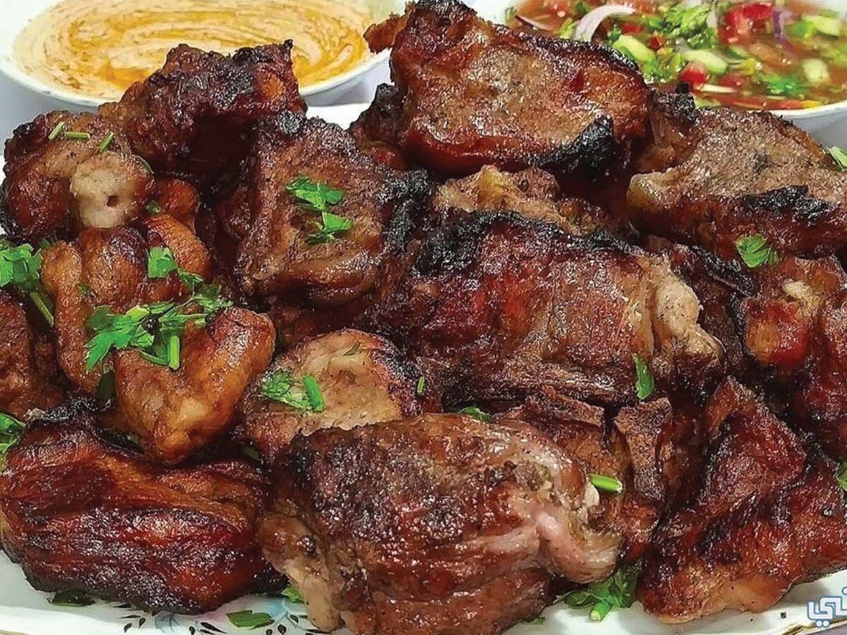 Grilled lamb kebab Plate