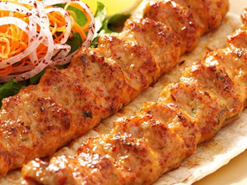 Charcoal Grilled Kebab Platter