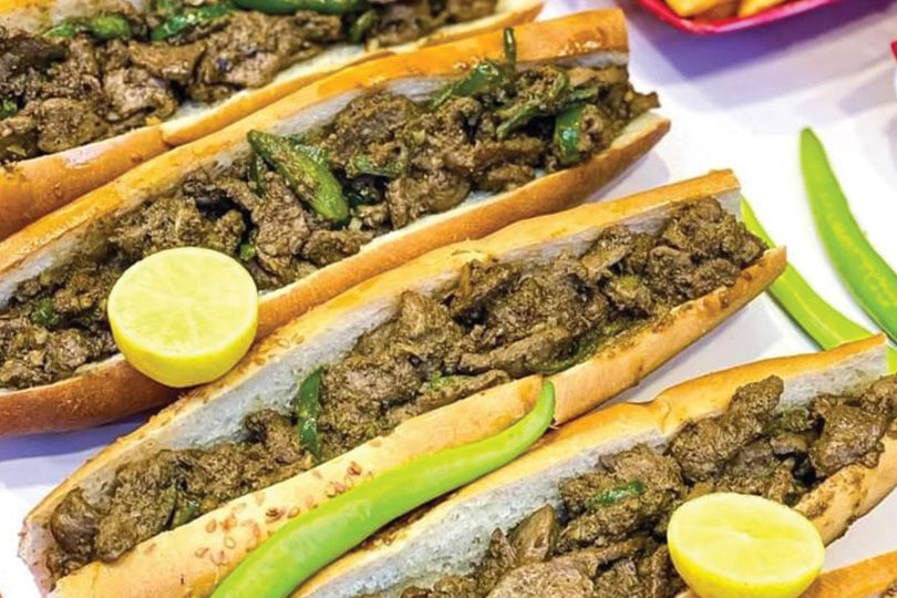 Alexandrian Liver Sandwich