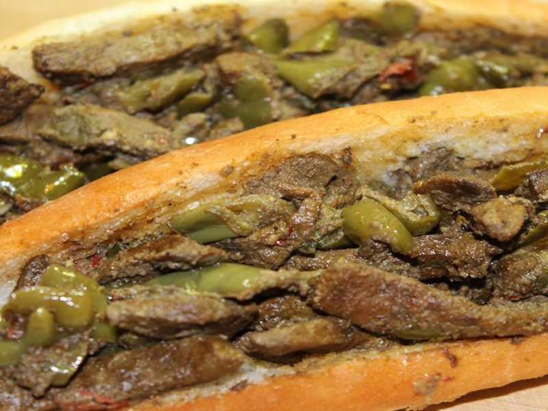 Alexandrian Liver Sandwich
