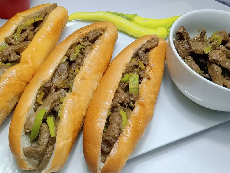 Alexandrian Liver Sandwich