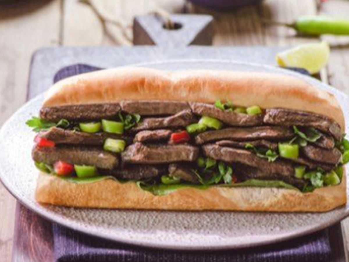 Alexandrian liver sandwich