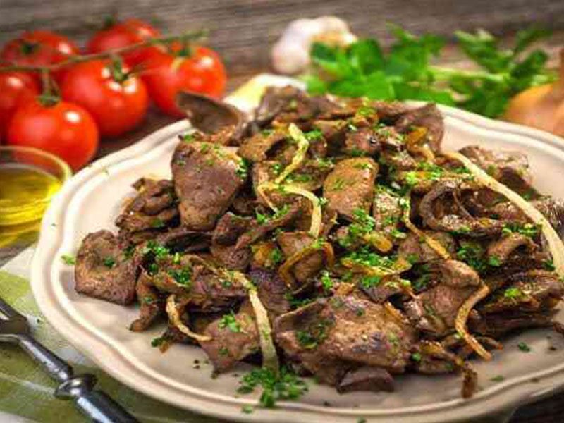 Veal liver