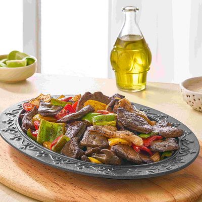 Liver with pomegranate molasses