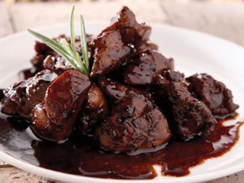 Liver Pomegranate Molasses